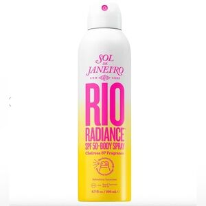 NWT • Sol de Janeiro • Rio Radiance SPF 50 Body Spray Sunscreen with Niacinamide